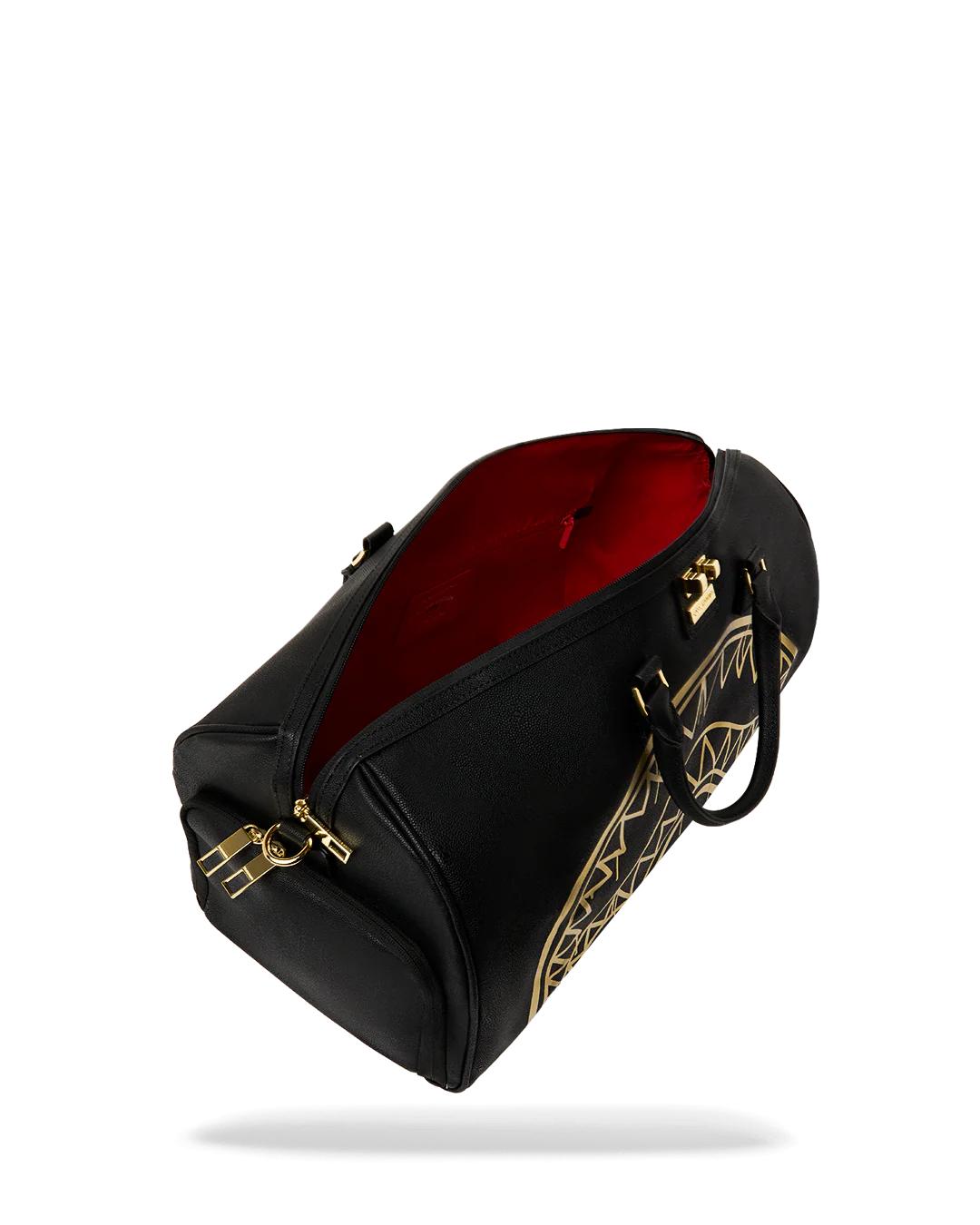 Sprayground GOLD FANG DUFFLE