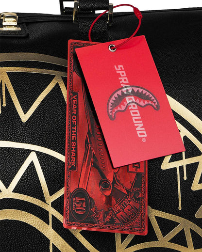 Sprayground GOLD FANG DUFFLE