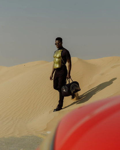 Sprayground GOLD FANG DUFFLE
