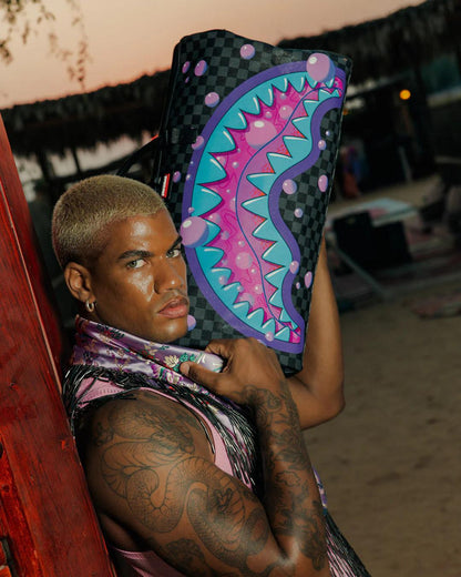 Sprayground PURPLE SLIME SHARK DUFFLE