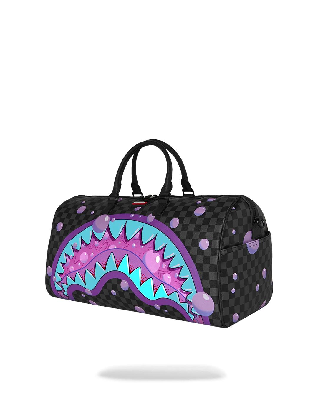 Sprayground PURPLE SLIME SHARK DUFFLE