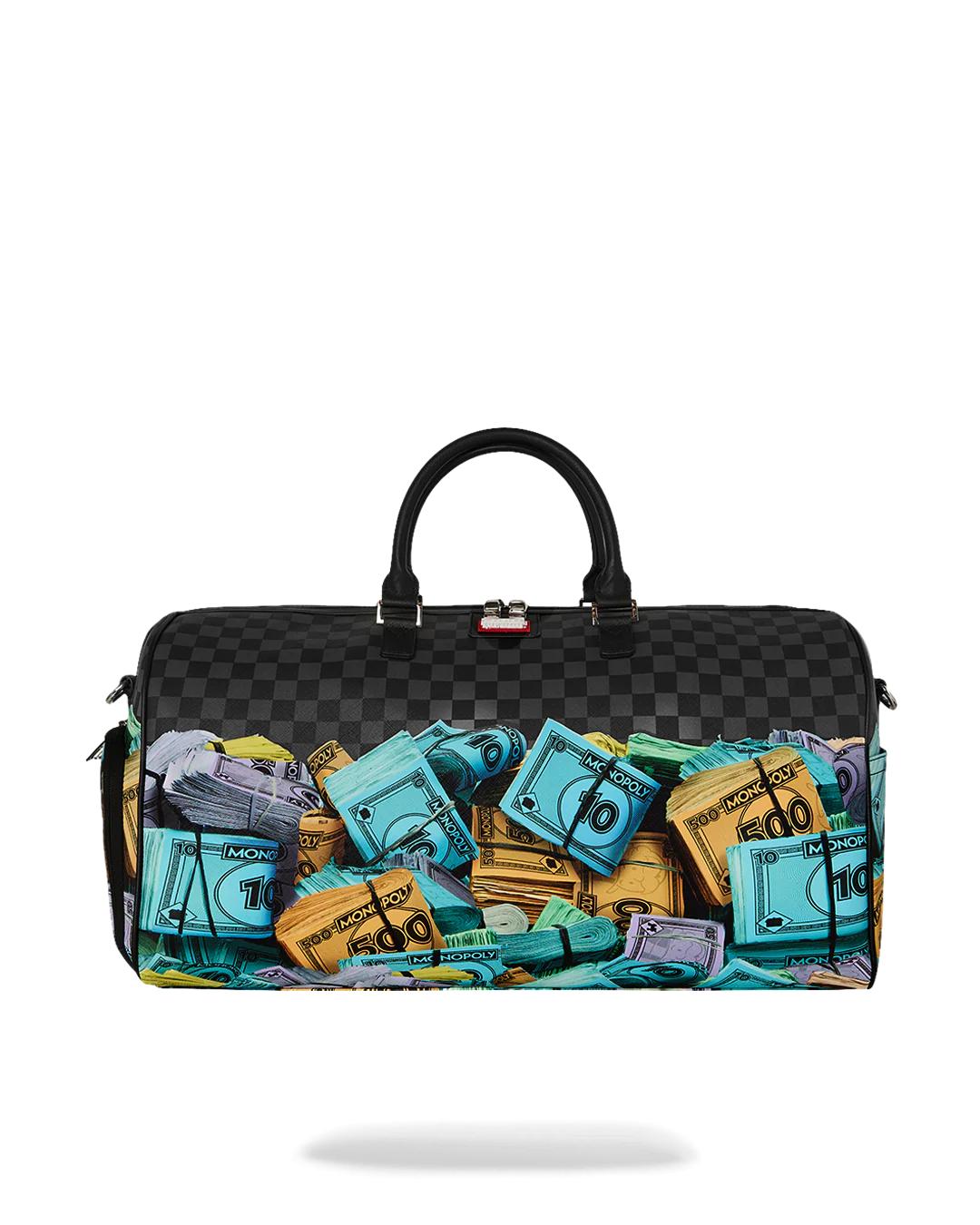 Sprayground MONOPOLY STACK UP DUFFLE