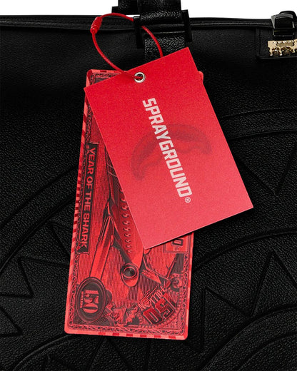 Sprayground GOLD BRICK DRIP DUFFLE