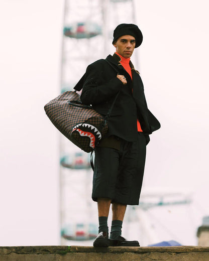 Sprayground THE PRIVATE JET SHARK CLUB DUFFLE