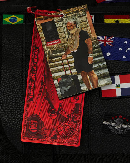 Sprayground JAMES FIRST CLASS GLOBAL FLAGS SPECIAL OPS DUFFLE