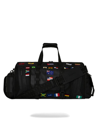 Sprayground JAMES FIRST CLASS GLOBAL FLAGS SPECIAL OPS DUFFLE