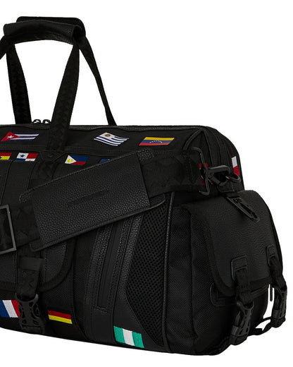 Sprayground JAMES FIRST CLASS GLOBAL FLAGS SPECIAL OPS DUFFLE