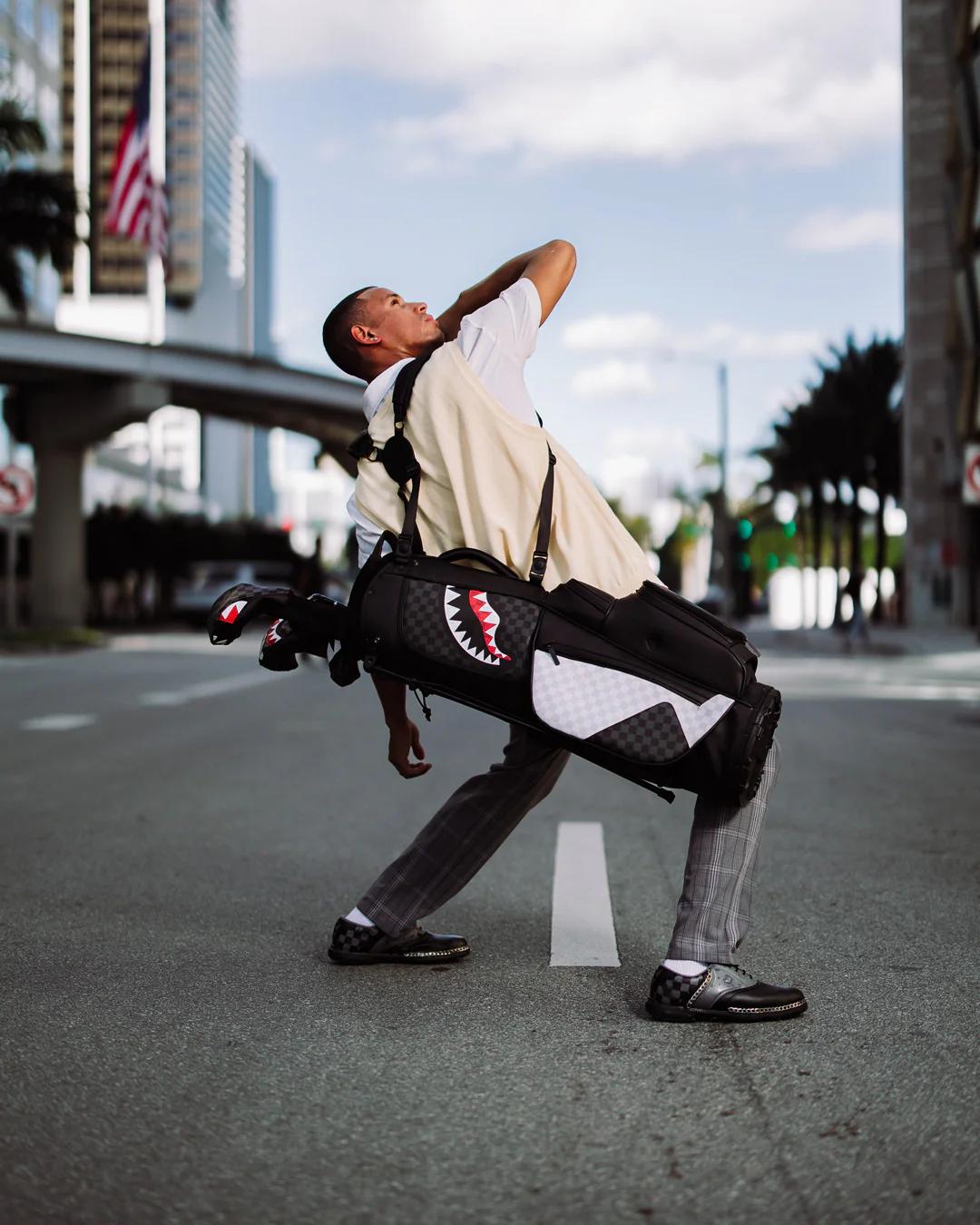 Sprayground TRIPLE DECKER HEIR TO THE THRONE PRO GOLF BAG