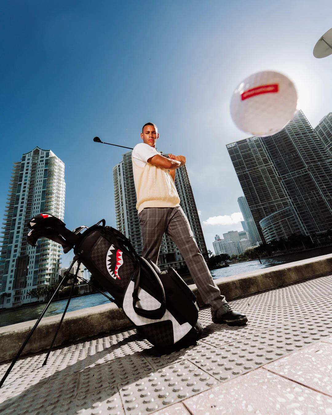 Sprayground TRIPLE DECKER HEIR TO THE THRONE PRO GOLF BAG