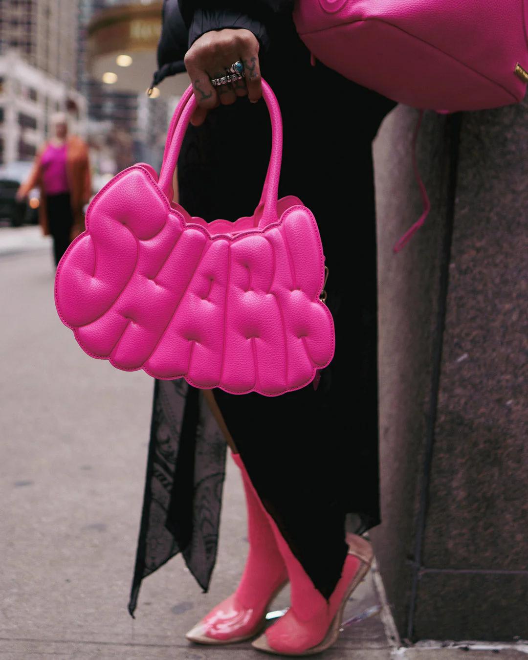 Sprayground PINK POP SHARK BUBBLE HANDBAG