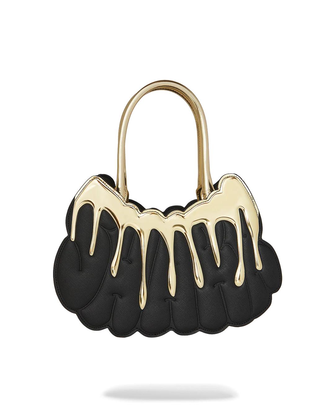 Sprayground GOLDHEART SHARK DRIP HANDBAG