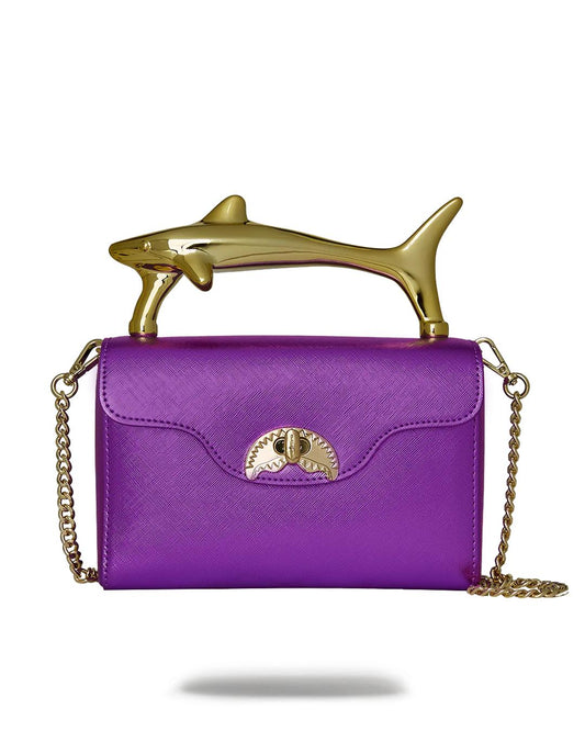 Sprayground SHARKS OF THE GOLD OCEAN CLUTCH