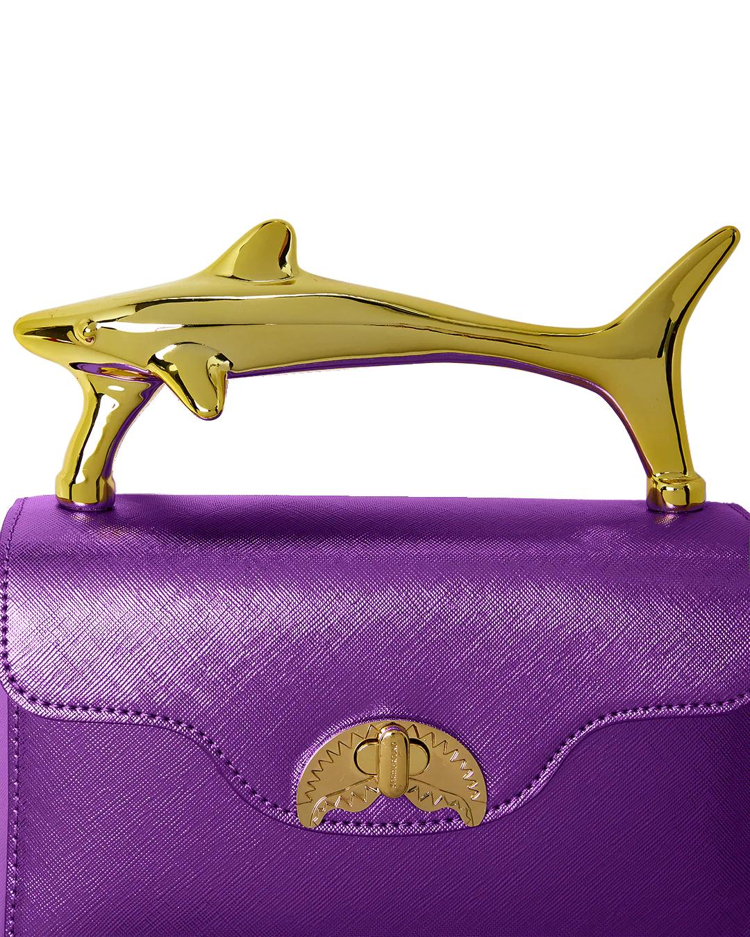 Sprayground SHARKS OF THE GOLD OCEAN CLUTCH