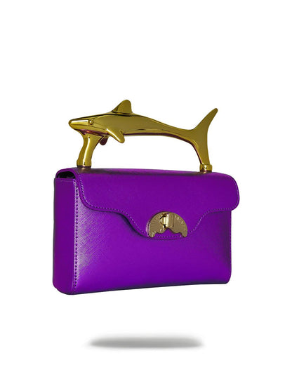 Sprayground SHARKS OF THE GOLD OCEAN CLUTCH