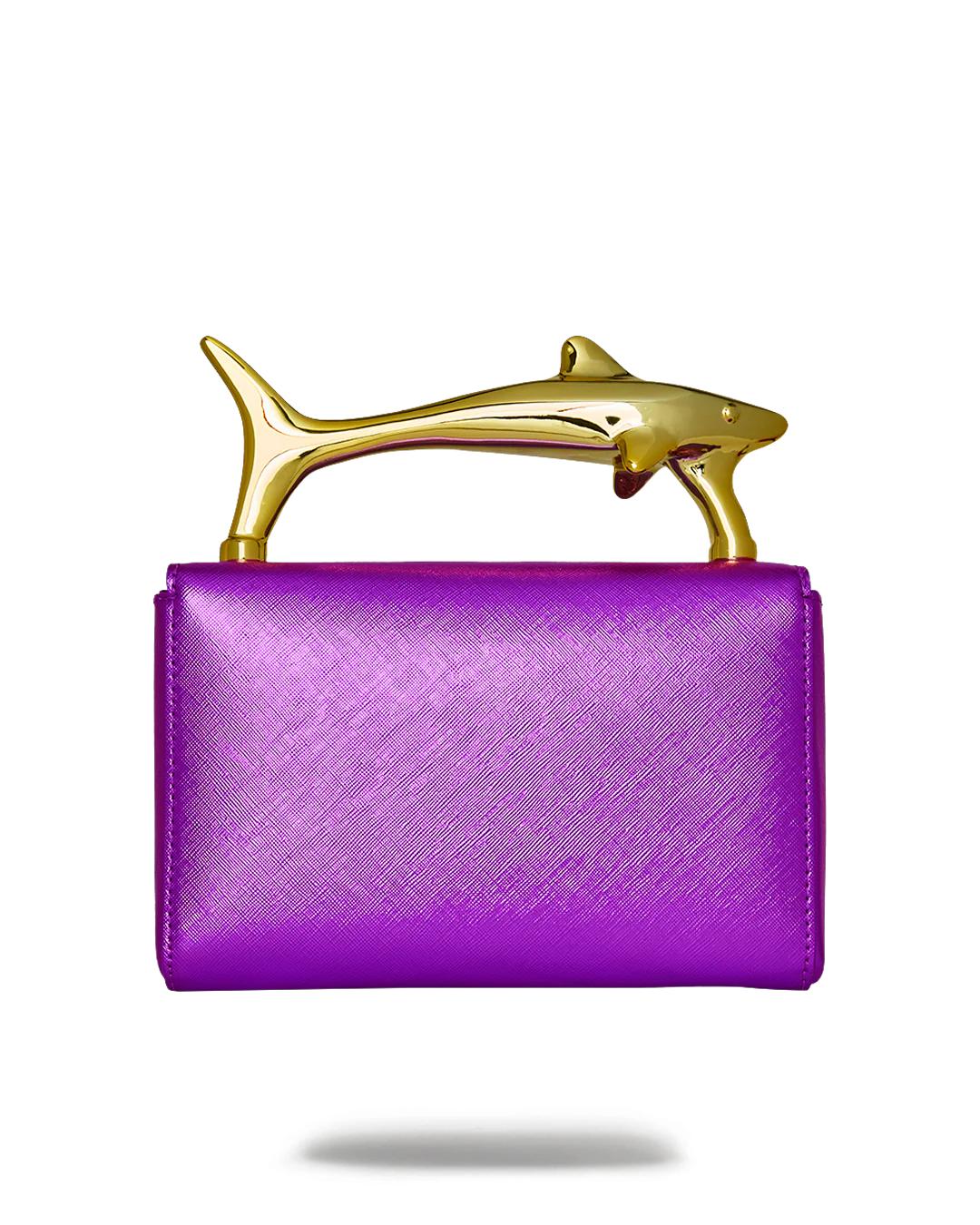 Sprayground SHARKS OF THE GOLD OCEAN CLUTCH