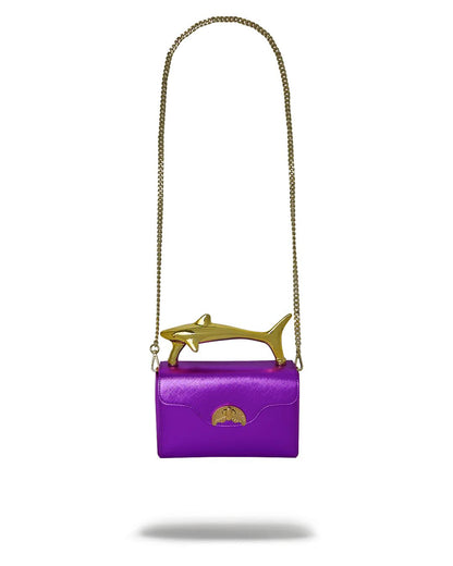 Sprayground SHARKS OF THE GOLD OCEAN CLUTCH