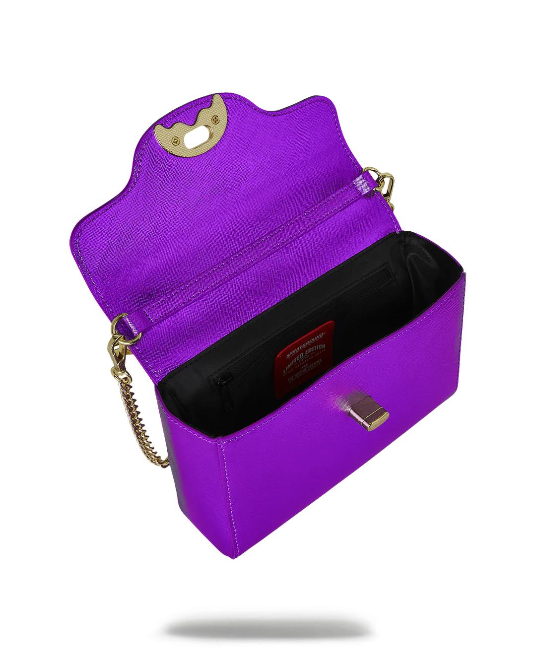 Sprayground SHARKS OF THE GOLD OCEAN CLUTCH