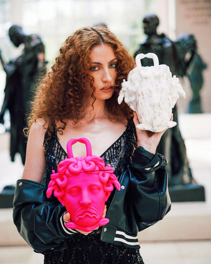 Sprayground THE MET CANOVA MEDUSA HANDBAG (PINK)