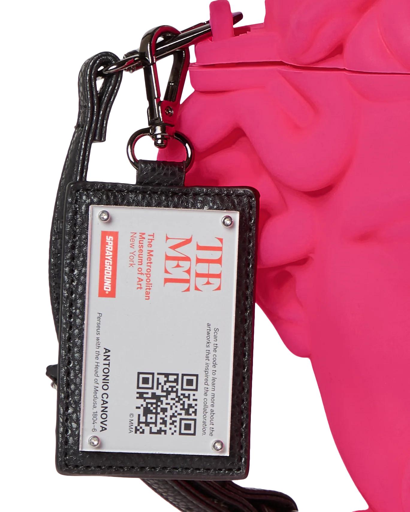 Sprayground THE MET CANOVA MEDUSA HANDBAG (PINK)