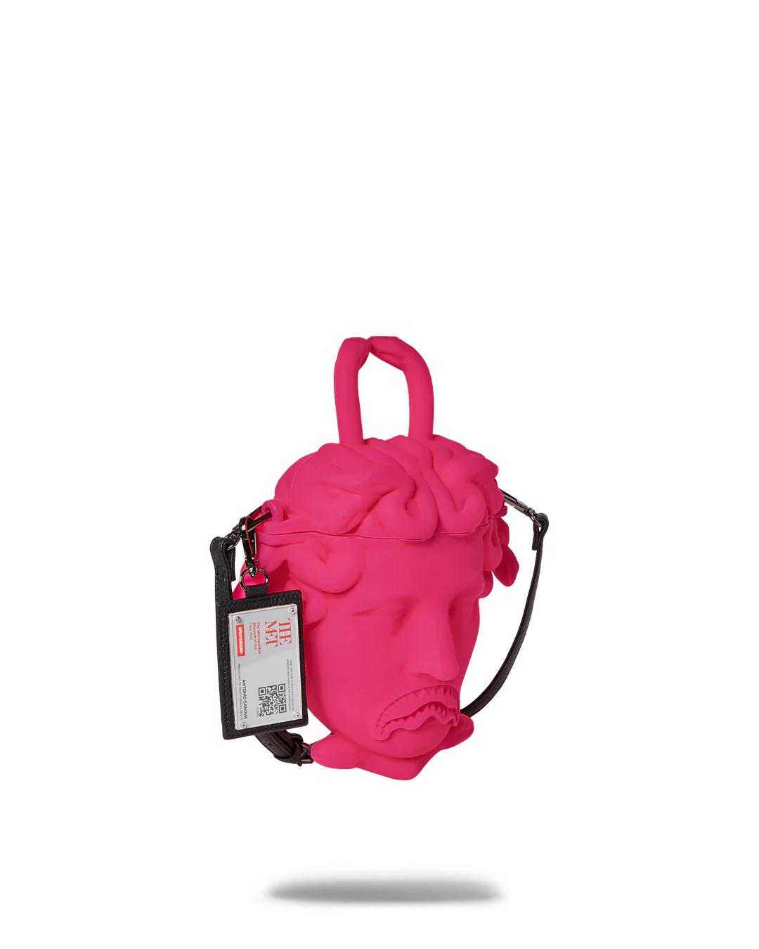 Sprayground THE MET CANOVA MEDUSA HANDBAG (PINK)