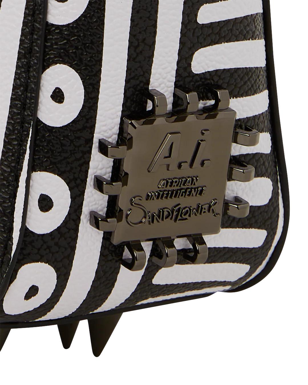 Sprayground A.I.8 AFRICAN INTELLIGENCE - ORIGIN STORY SHARK HANDBAG