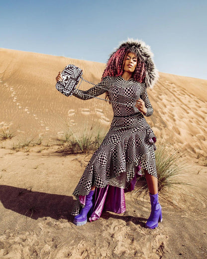 Sprayground A.I.8 AFRICAN INTELLIGENCE - ORIGIN STORY SHARK HANDBAG