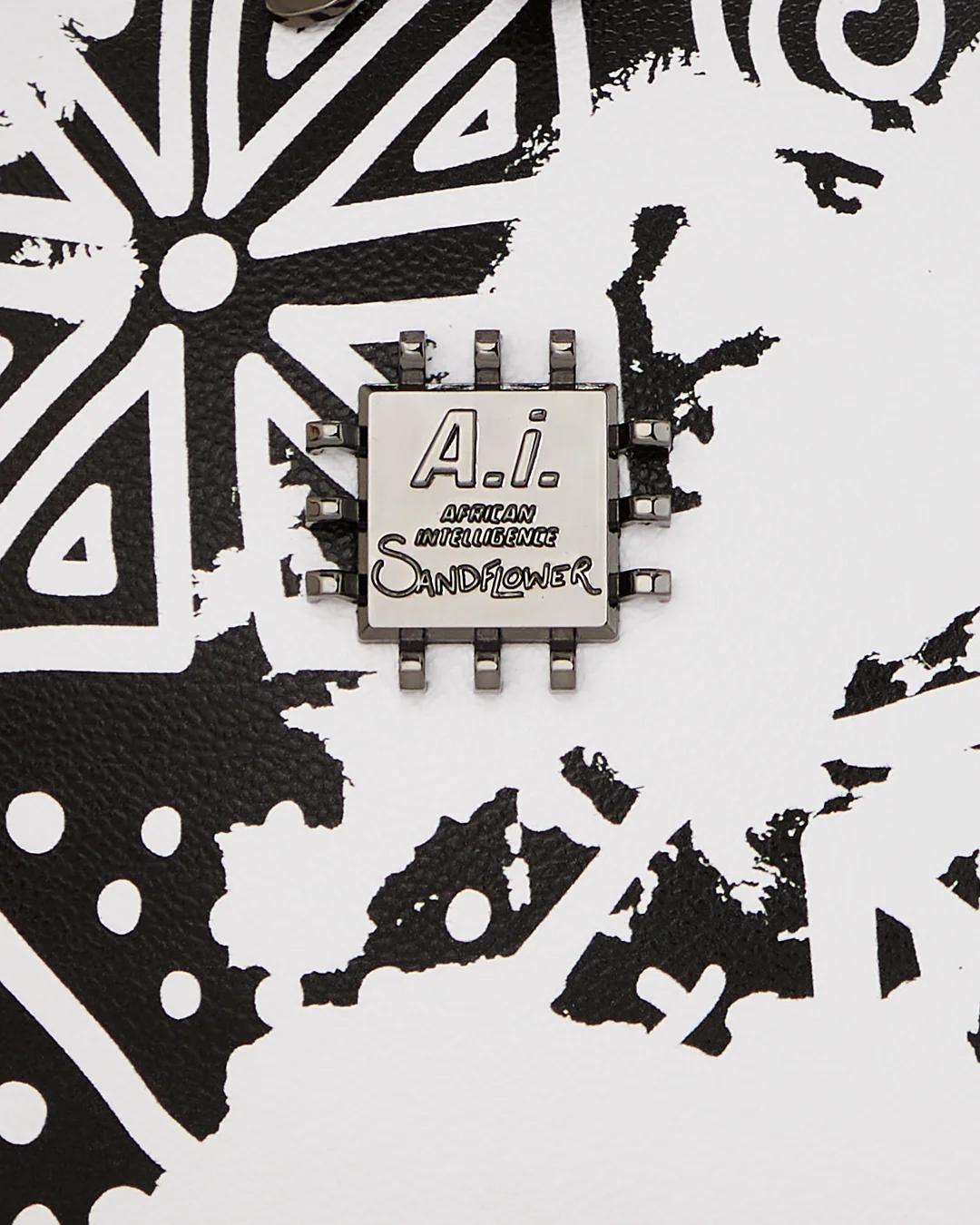 Sprayground A.I.8 AFRICAN INTELLIGENCE - ORIGIN STORY GLOBE BAG