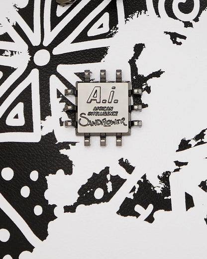 Sprayground A.I.8 AFRICAN INTELLIGENCE - ORIGIN STORY GLOBE BAG
