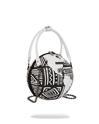 Sprayground A.I.8 AFRICAN INTELLIGENCE - ORIGIN STORY GLOBE BAG