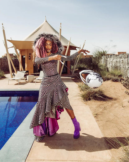 Sprayground A.I.8 AFRICAN INTELLIGENCE - ORIGIN STORY GLOBE BAG