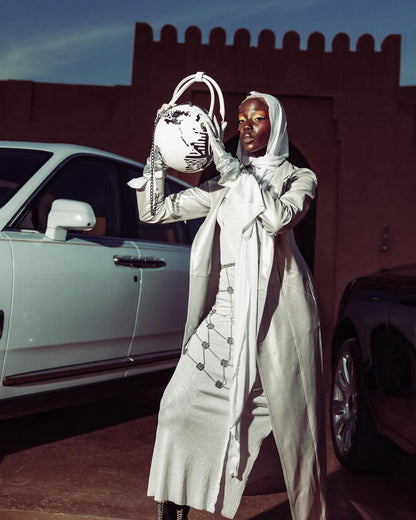 Sprayground A.I.8 AFRICAN INTELLIGENCE - ORIGIN STORY GLOBE BAG