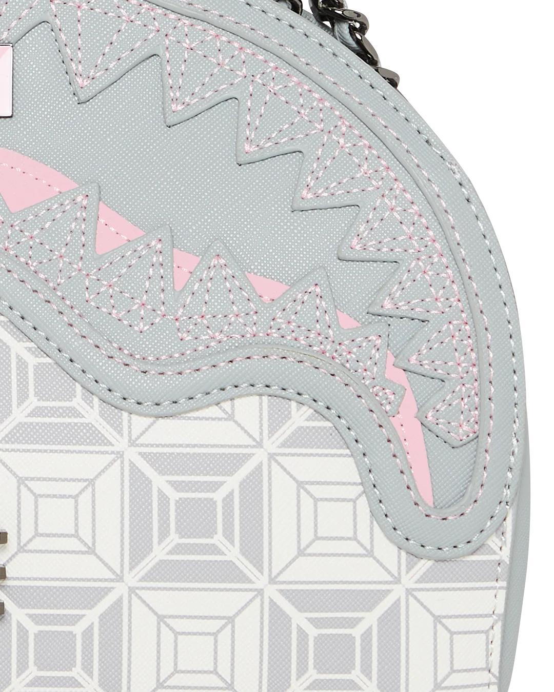 Sprayground A.I.8 AFRICAN INTELLIGENCE BOOKED & BUSY SHARK HANDBAG