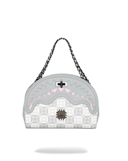 Sprayground A.I.8 AFRICAN INTELLIGENCE BOOKED & BUSY SHARK HANDBAG