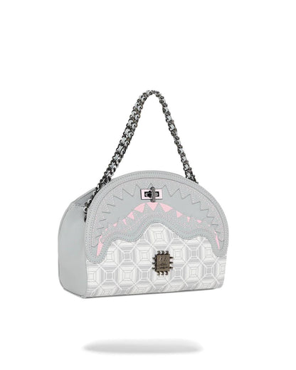 Sprayground A.I.8 AFRICAN INTELLIGENCE BOOKED & BUSY SHARK HANDBAG