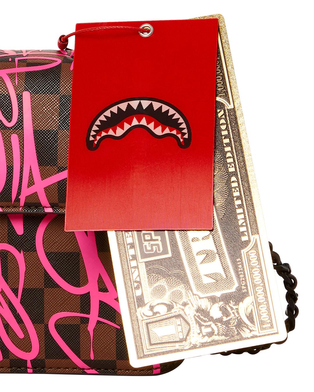 Sprayground JETGRAPHIX SHARKCHAIN HANDBAG