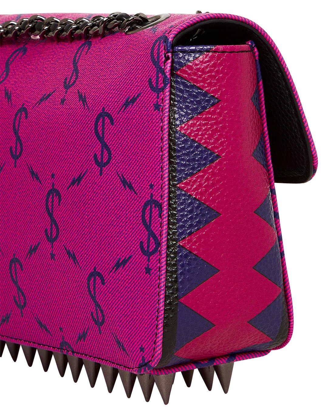 Sprayground $NAPDRAGON GOLD CHAIN SHARK HANDBAG