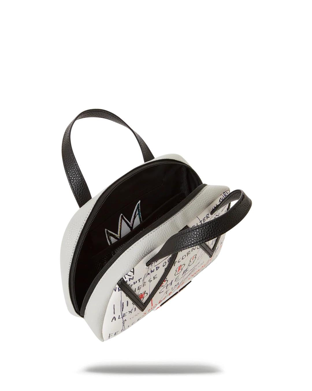 Sprayground OFFICIAL BASQUIAT UNTITLED (CHEESE POPCORN) 1983 HANDBAG