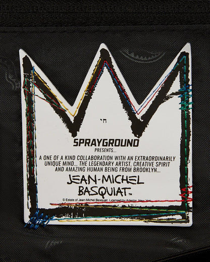 Sprayground OFFICIAL BASQUIAT UNTITLED (CHEESE POPCORN) 1983 HANDBAG