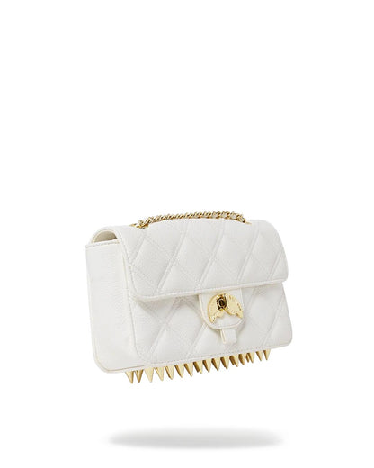Sprayground RIVIERA LE BLANC GOLD CHAIN SHARK HANDBAG
