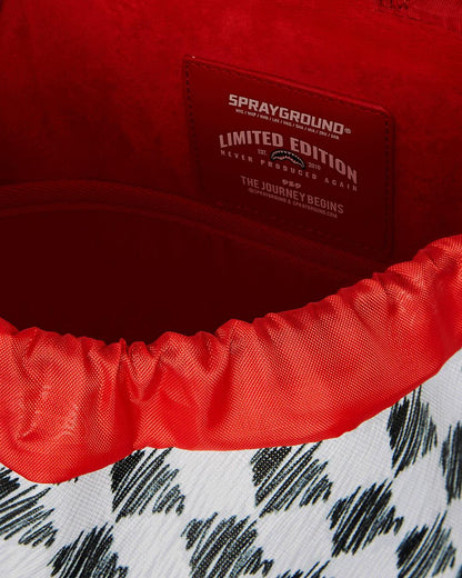 Sprayground SCRIBBLE DRIBBLE CHECK HILLS BACKPACK