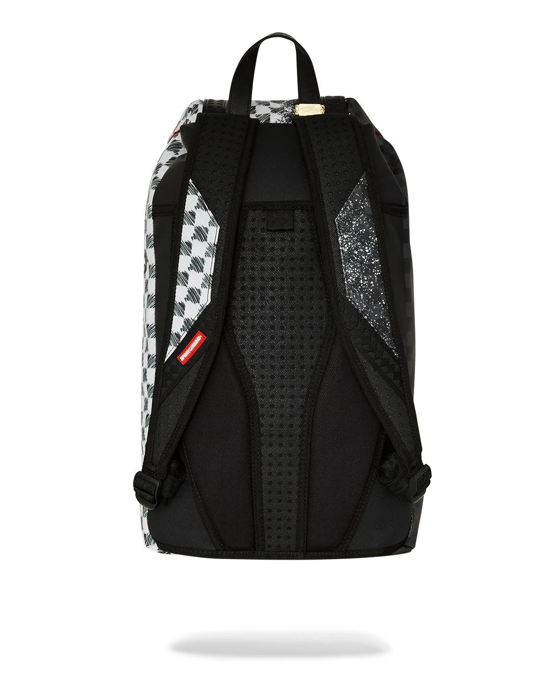 Sprayground SCRIBBLE DRIBBLE CHECK HILLS BACKPACK