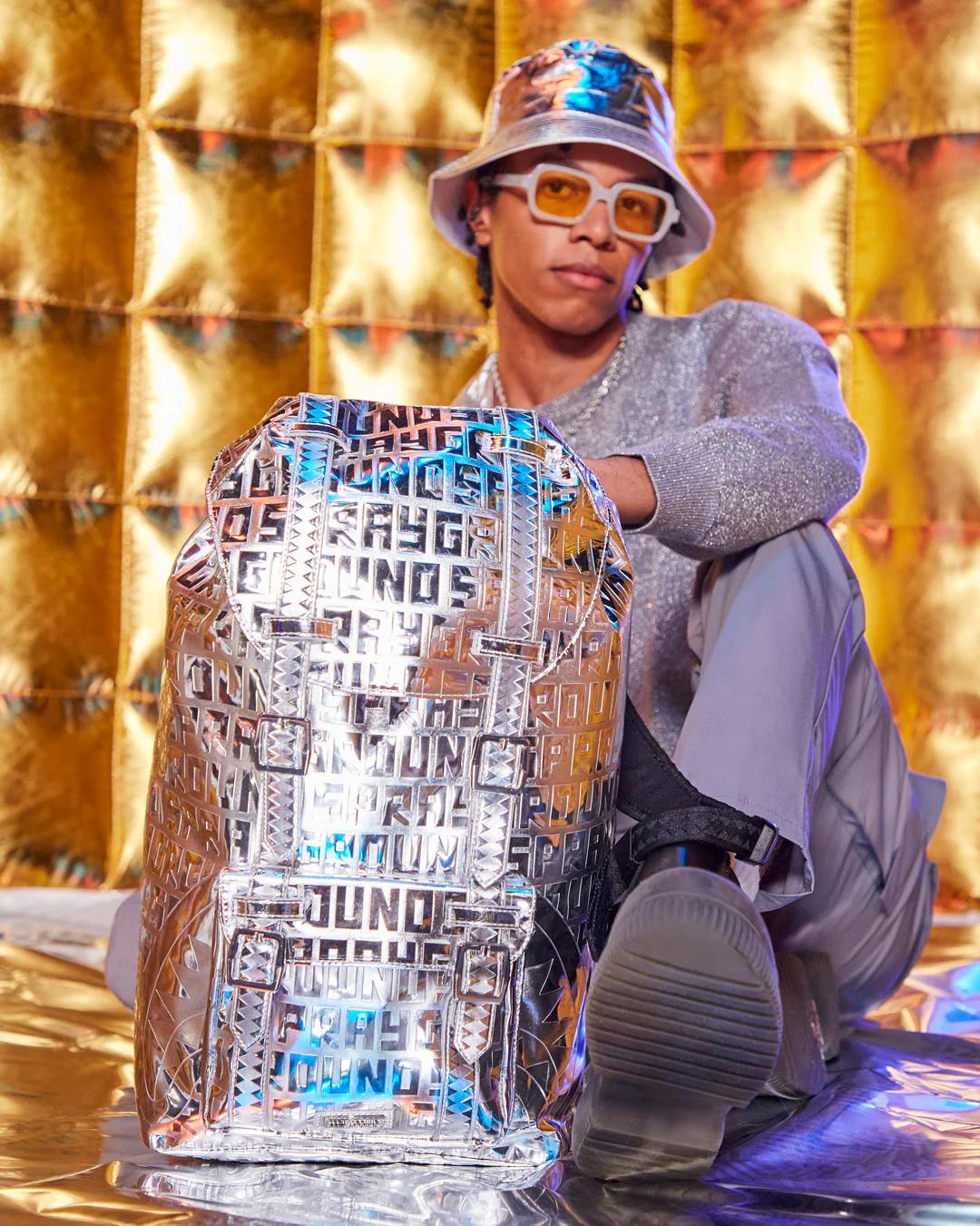 Sprayground FUTURE TITAN (METALLIC) HILLS BACKPACK