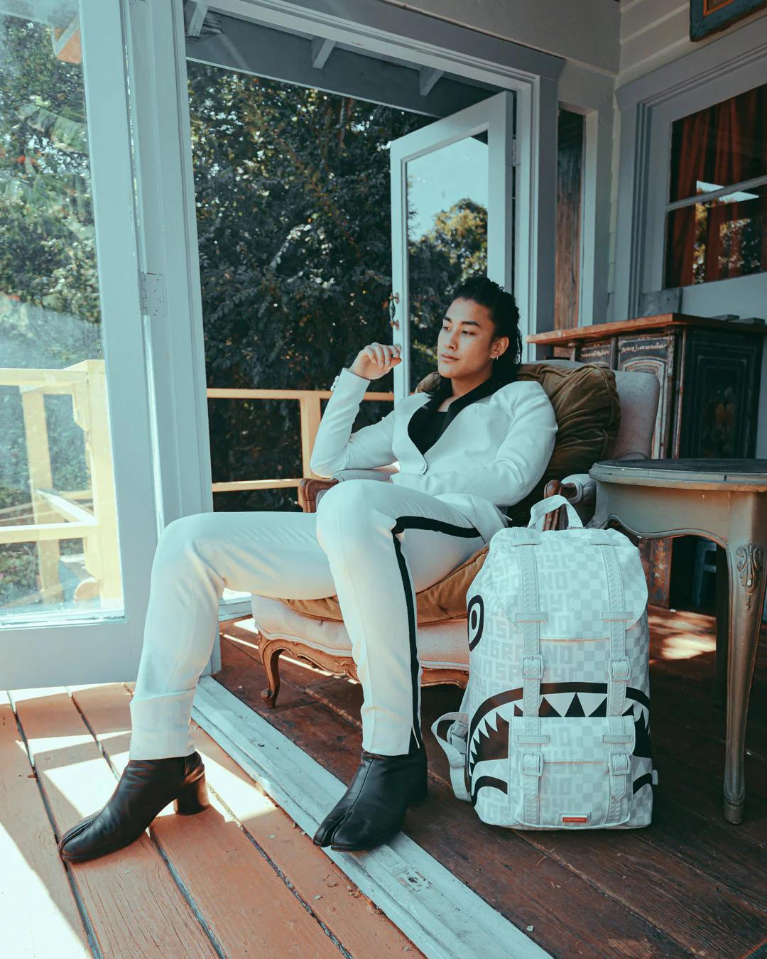 Sprayground SPLIT THE CHECK (PEARL) HILLS
