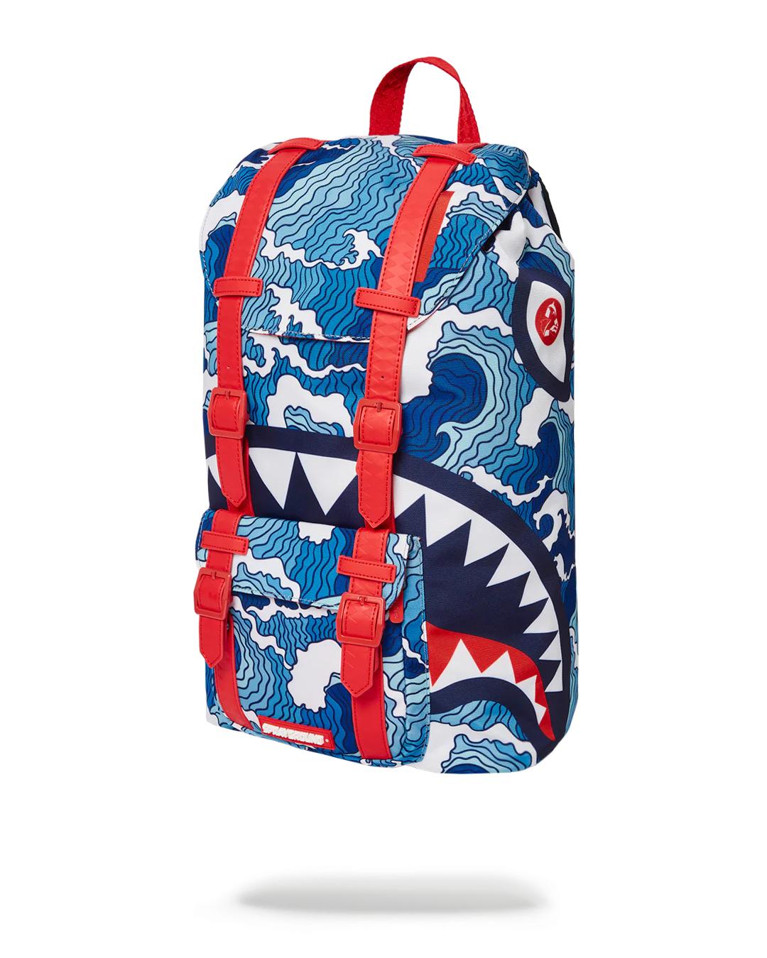 Sprayground SHARK WAVE HILLS BACKPACK