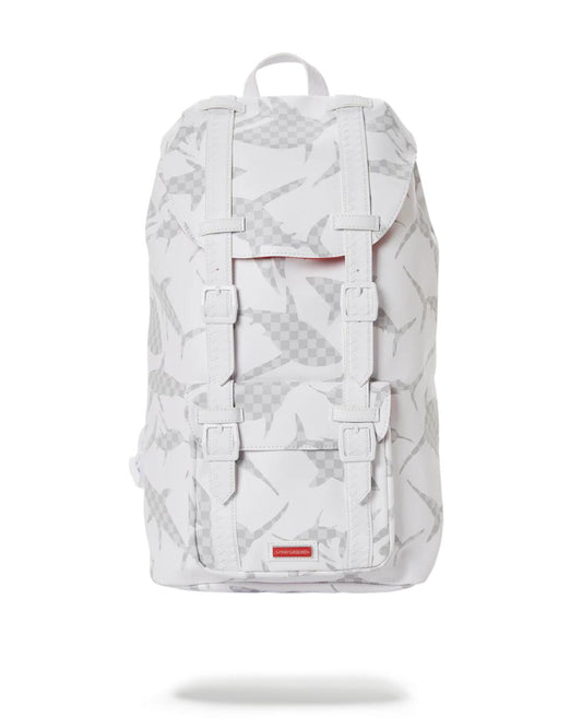 Sprayground SHARK CHECK (WHITE) HILLS BACKPACK