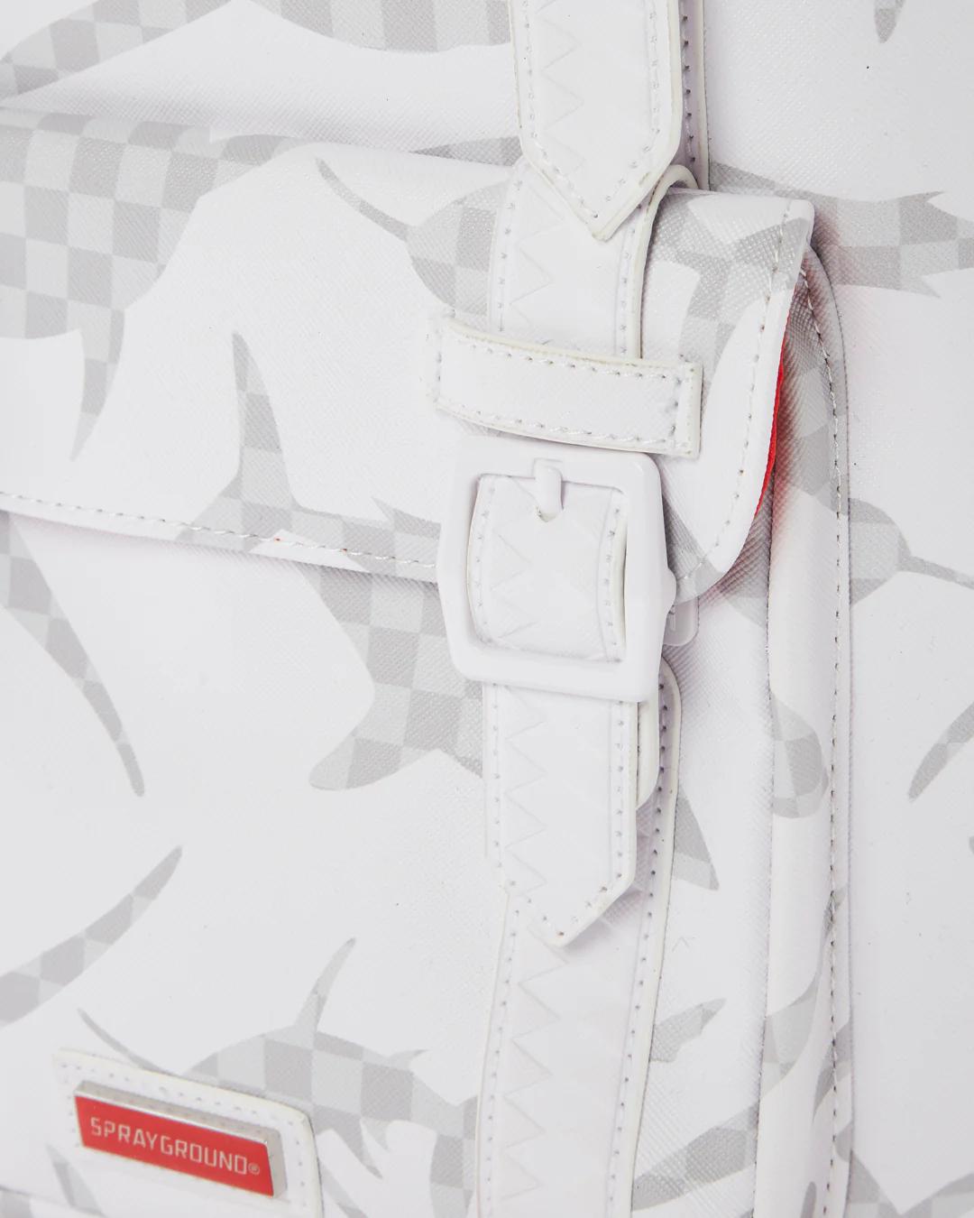 Sprayground SHARK CHECK (WHITE) HILLS BACKPACK