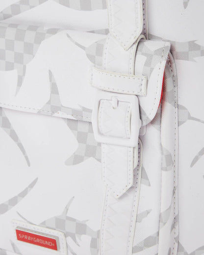 Sprayground SHARK CHECK (WHITE) HILLS BACKPACK