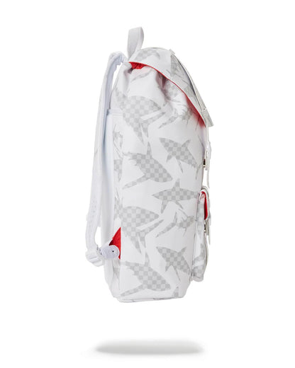 Sprayground SHARK CHECK (WHITE) HILLS BACKPACK