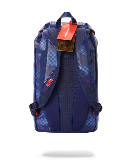 Sprayground SHARK CHECK (BLUE) HILLS BACKPACK