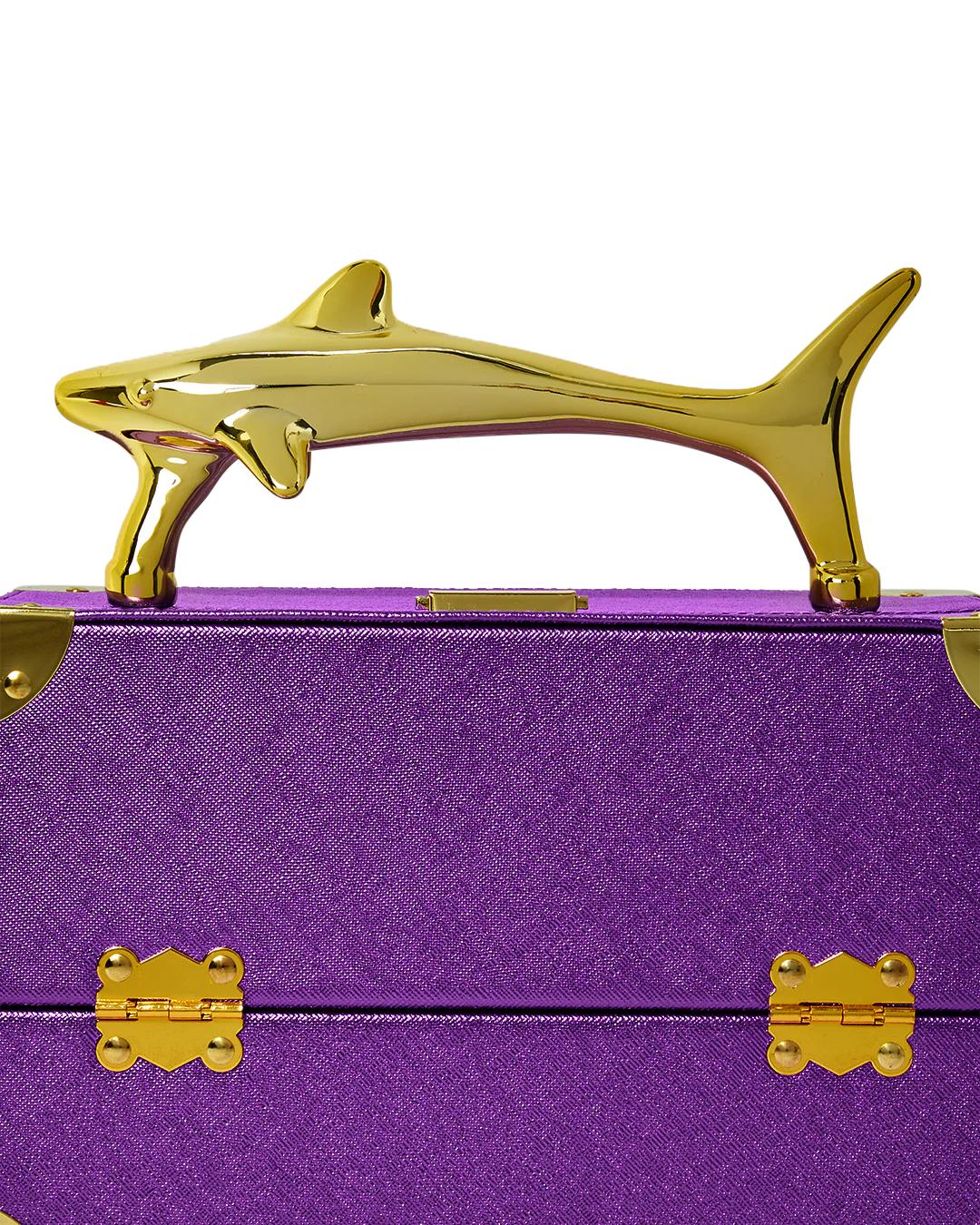 Sprayground SHARKS OF THE GOLD OCEAN JEWELRY CASE